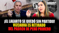#EnVivo Martín Vizcarra es retirado del padrón de afiliados de su partido político