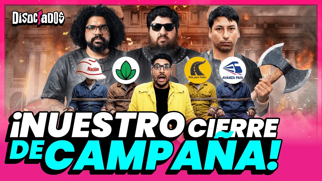 Reproducir: NUESTRO CIERRE DE CAMPAÑA: DESTRUIMOS a los candidatos antes de ir a votar | Disociados