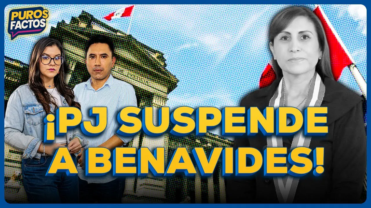 Reproducir: 🔥❌ CONTINÚA LA NOVELA: EL PODER JUDICIAL SUSPENDIÓ A PATRICIA BENAVIDES #PUROSFACTOS