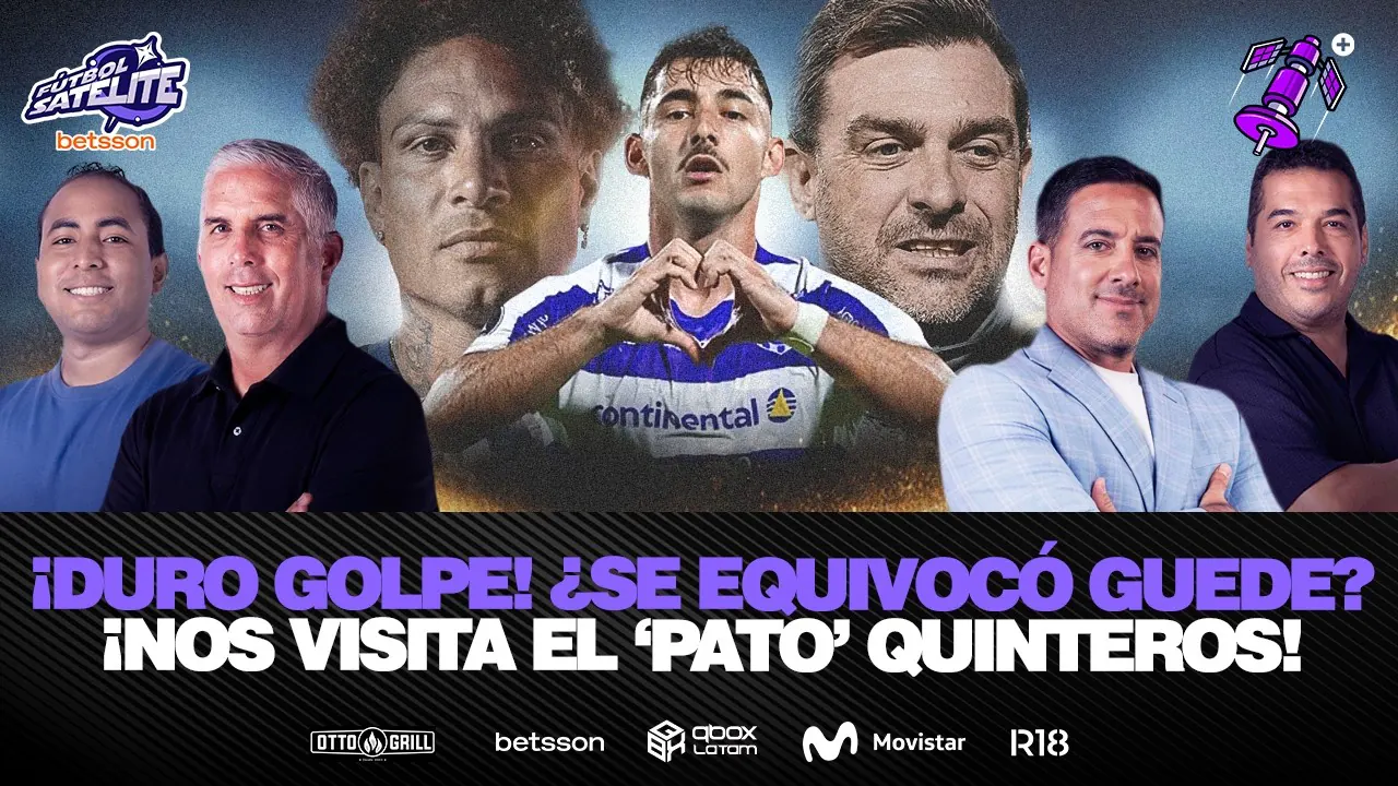 Reproducir: ¡DERROTA DE ALIANZA EN PARAGUAY! ¿TODA DE GUEDE? | NOS VISITA EL 'PATO' QUINTEROS | #FÚTBOLSATÉLITE