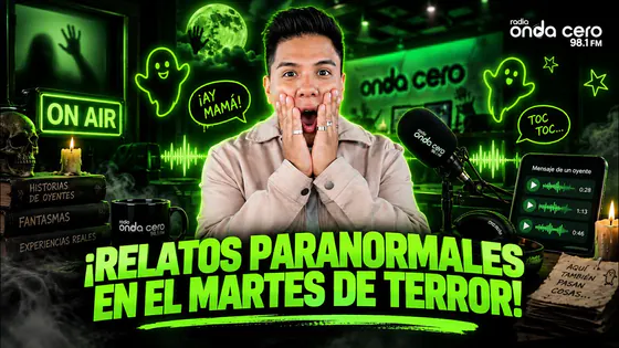 ¡ESCUCHANDO RELATOS PARANORMALES EN EL MARTES DE TERROR! - ASU QUE TARDE - RADIO ONDA CERO