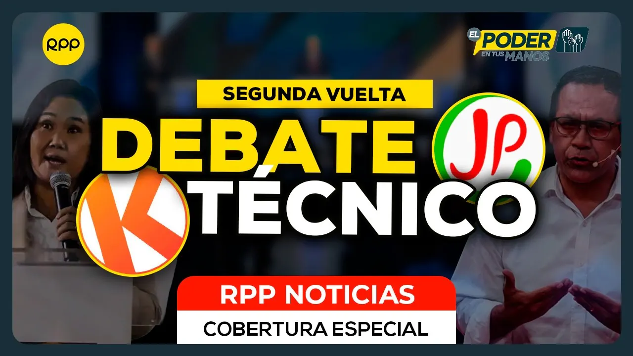Reproducir: 🔴 DEBATE TÉCNICO EN VIVO: FUERZA POPULAR VS JUNTOS POR EL PERÚ | ELECCIONES 2026 | SEGUNDA VUELTA
