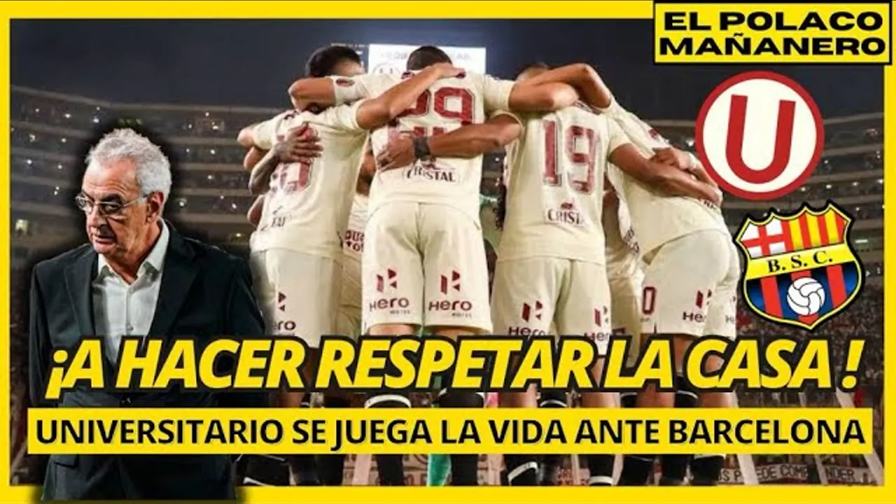 Reproducir: DESPIERTA FOSSATI : Universitario vs Barcelona SC LA PREVIA l EL POLACO MAÑANERO