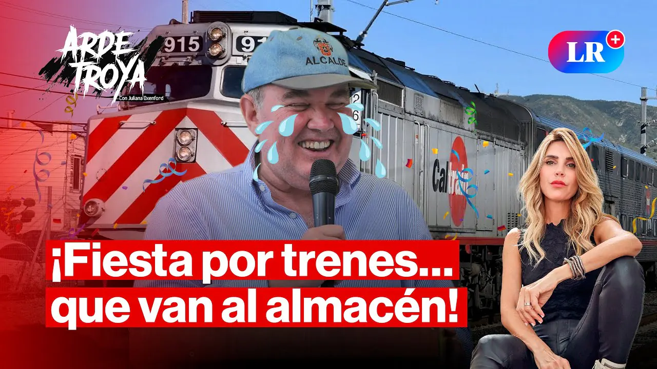 Reproducir: SHOW FERROVIARIO: celebran TRENES que no tienen dónde ir | ARDE TROYA con JULIANA OXENFORD