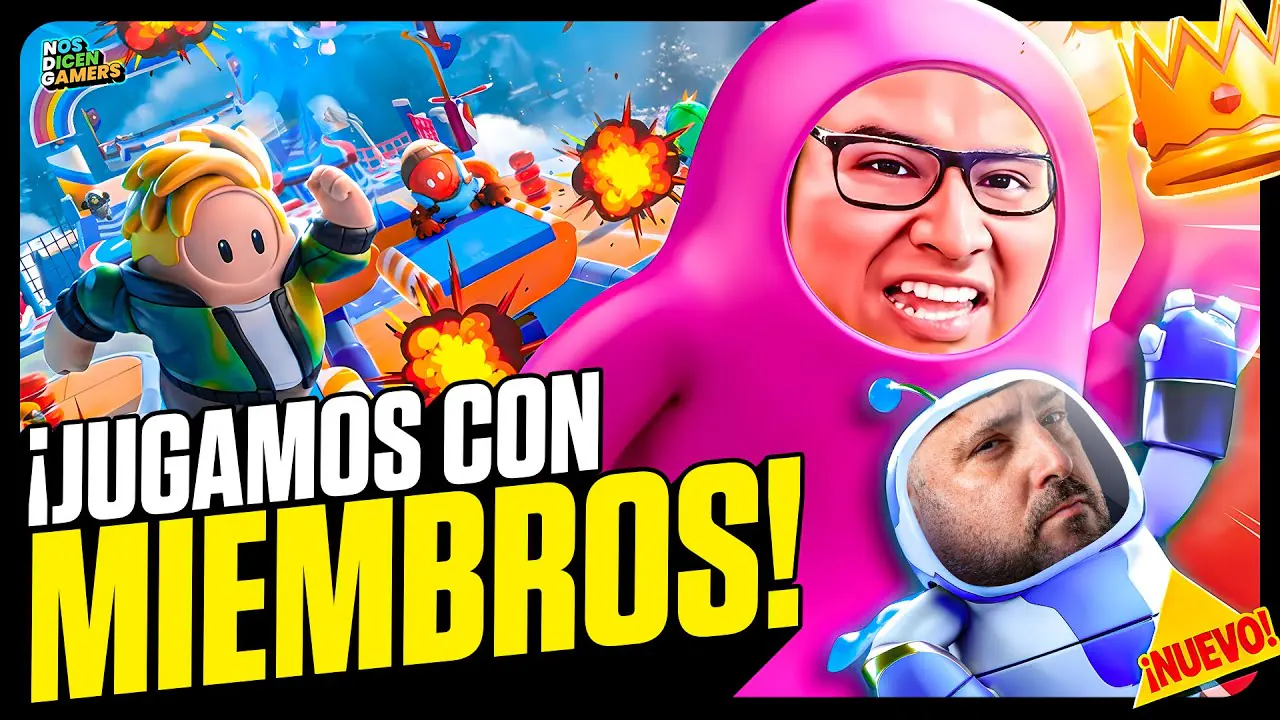 Reproducir: Jugando FALL GUYS antes que desaparezca CON MIEMBROS PREMIUM