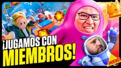 Jugando FALL GUYS antes que desaparezca CON MIEMBROS PREMIUM