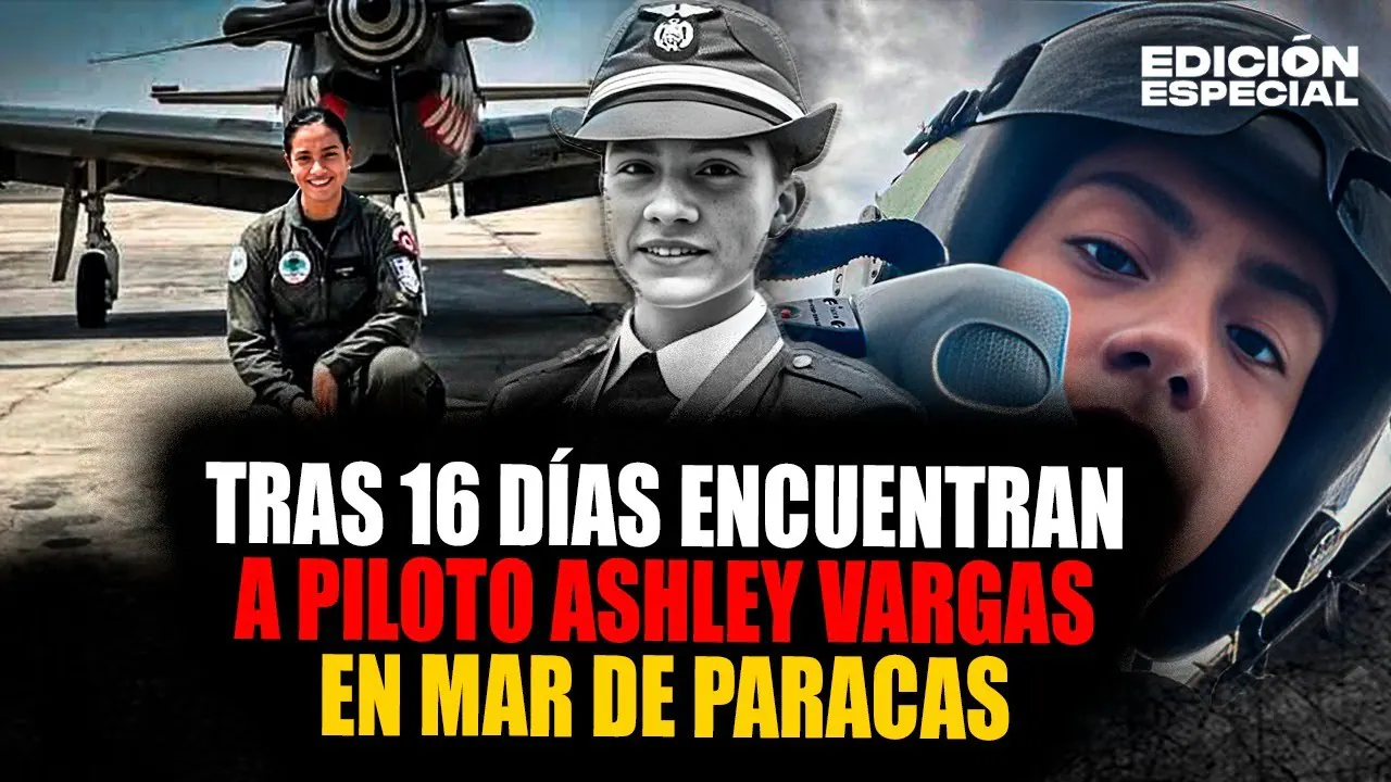 Reproducir: #EnVivo FAP halló cuerpo de Ashley Vargas sujeto a su asiento eyectable en el fondo del mar