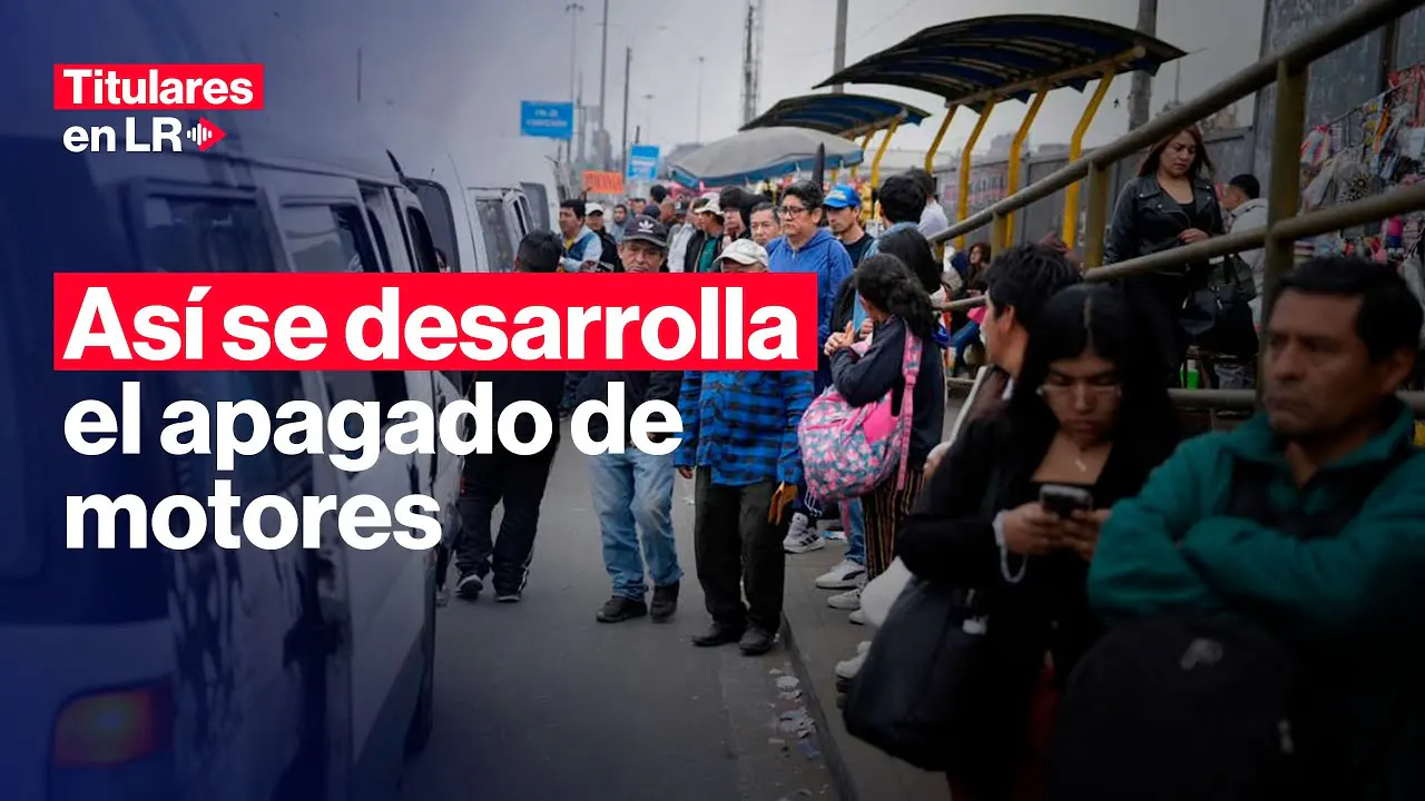 Reproducir: 🔴 EN VIVO: TRANSPORTISTAS APAGAN HOY SUS MOTORES EN PROTESTA | Titulares en LR
