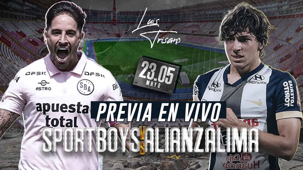Reproducir: 🔴⚽ SPORT BOYS VS ALIANZA LIMA 🔵🔥 | TORNEO APERTURA | FECHA 14 | TRISANO TV 📱⚽