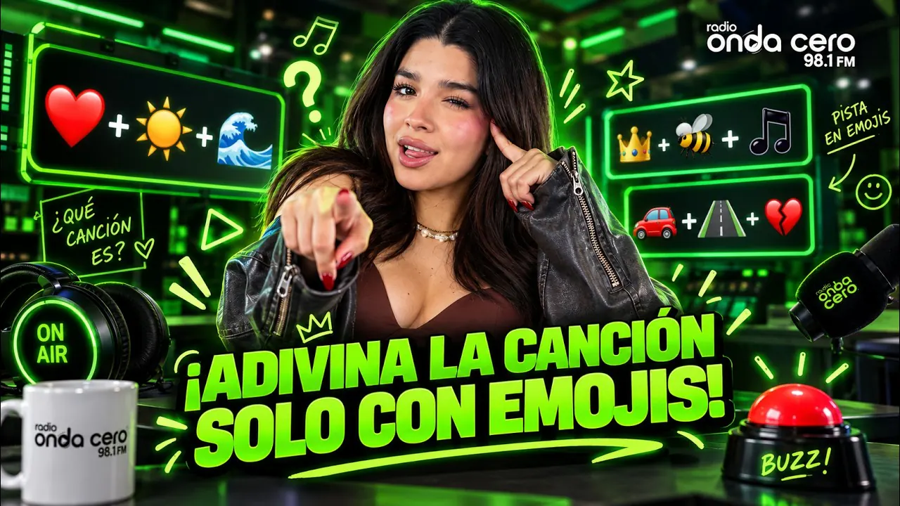 Reproducir: ¿PUEDES ADIVINAR LA CANCIÓN CON EMOJIS? 🤔🔥- Latina Foreva - RADIO ONDA CERO
