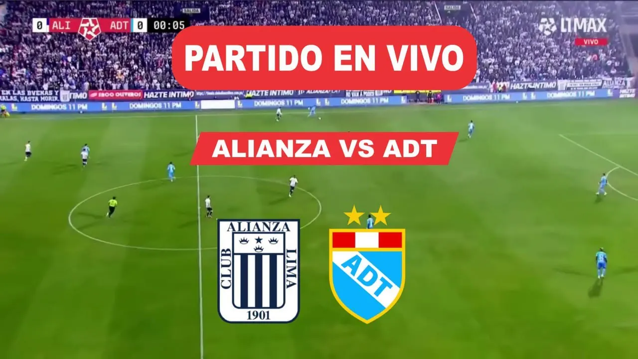 Reproducir: ⚽ ALIANZA LIMA VS ADT DE TARMA ⚽ LIGA 1 🔴 EN VIV0 🔴