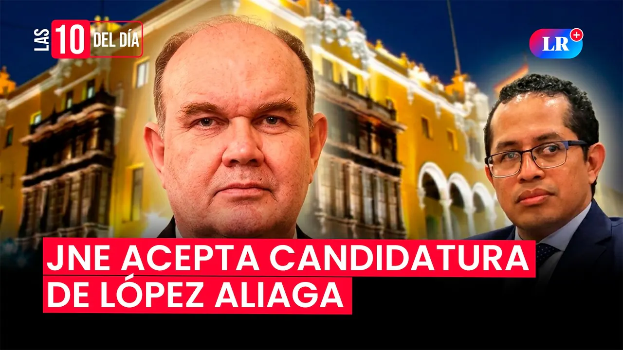 Reproducir: JNE aceptó la candidatura de López Aliaga como teniente alcalde de la MML #las10deldía