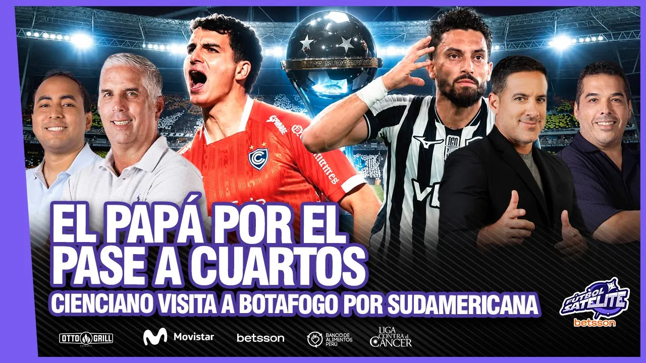 Reproducir: DÍA DE COPA SUDAMERICANA: ¡CIENCIANO SE JUEGA SU PASE A 4TOS FRENTE A BOTAFOGO! #FÚTBOLSATÉLITE