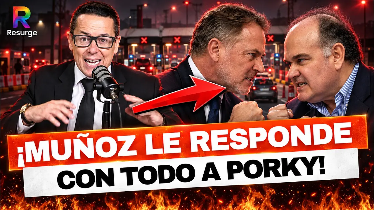 Reproducir: MUÑOZ CONTRA PORKY: SE ENCIENDE LA PELEA EN LIMA🔴