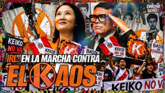 IRL EN LA MARCHA CONTRA KEIKO FUJIMORI | PLAZA SAN MARTÍN | CROCHO TV