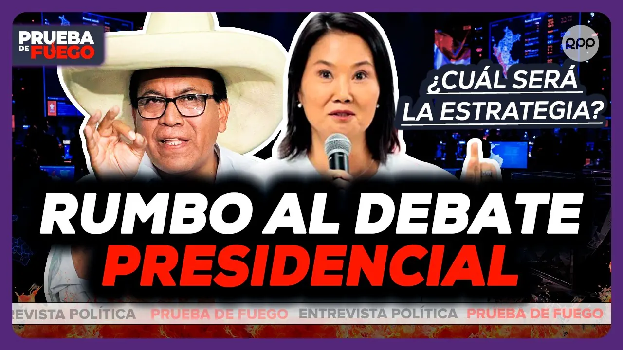 Reproducir: EN VIVO 🔴 Segunda vuelta: crece la expectativa por el debate entre Keiko Fujimori y Roberto Sánchez