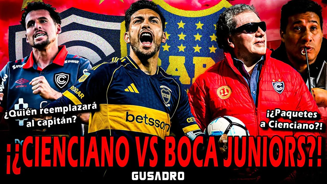 Reproducir: GUSADRO PODCAST: ¿AMISTOSO CIENCIANO VS BOCA? FICHAJES, RENOVACIONES Y SALIDAS (8:00 PM)