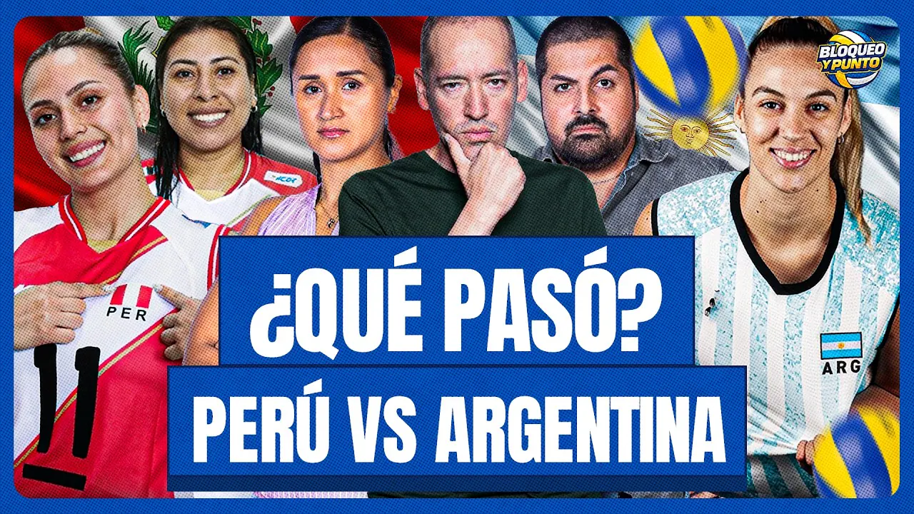 Reproducir: PERÚ PERDIÓ SUS 3 PARTIDOS CONTRA ARGENTINA | BLOQUEO Y PUNTO