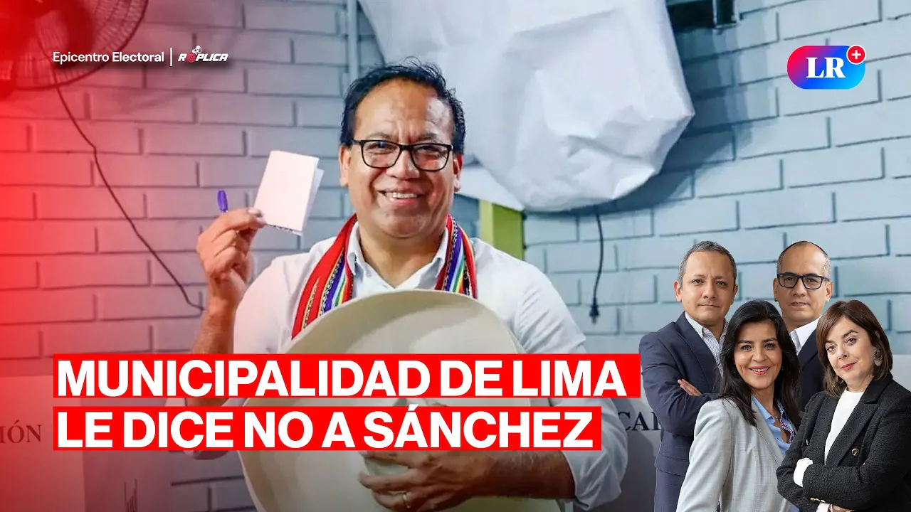 Reproducir: MUNICIPALIDAD DE LIMA LE DICE NO A ROBERTO SÁNCHEZ | RÉPLICA