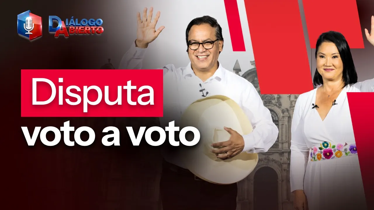 Reproducir: Keiko Fujimori y Roberto Sánchez: disputa voto a voto tras segunda vuelta | "Diálogo abierto", 13/6