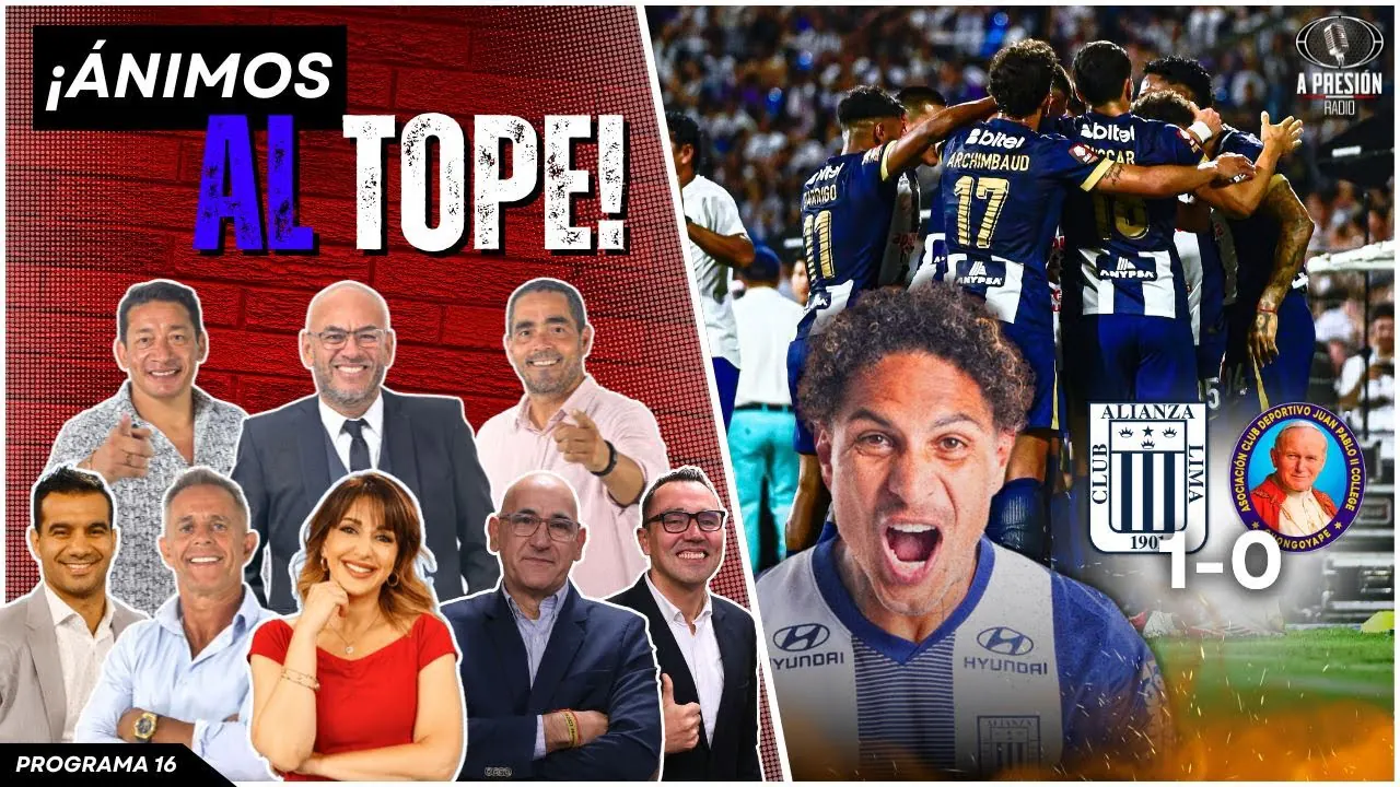 Reproducir: ¡ÁNIMOS AL TOPE! Alianza Lima 1-0 Juan Pablo II College