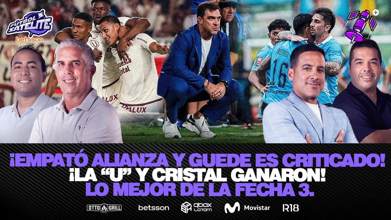 Reproducir: ¡GANARON UNIVERSITARIO Y CRISTAL! ¿ALIANZA SIGUE DEJANDO DUDAS? | #FÚTBOLSATÉLITE