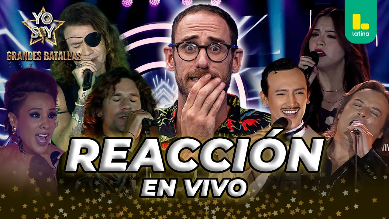 Reproducir: 🟡 REACT YO SOY GRANDES BATALLAS 2026🎙️-  VIERNES 10 DE ABRIL | LATINA EN VIVO