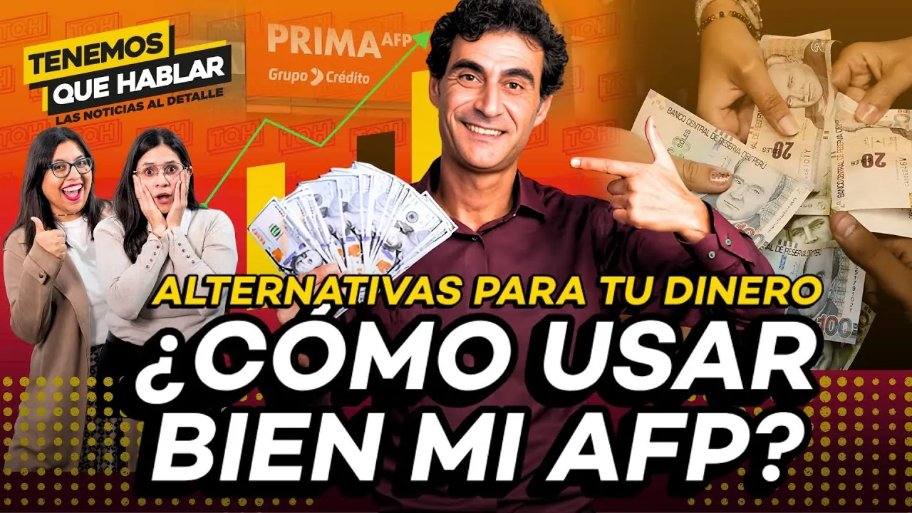 Reproducir: 🔴 ¿En qué usar tu retiro de AFP?: Pagar deudas, ahorrar o invertir tu dinero | TQH EN VIVO