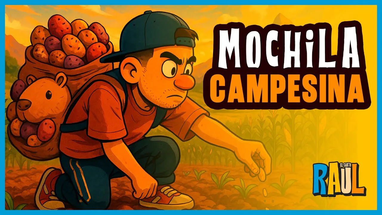 Reproducir: MOCHILA CAMPESINA -  El Chato Raúl ❤️ -  #ElChatoRaul