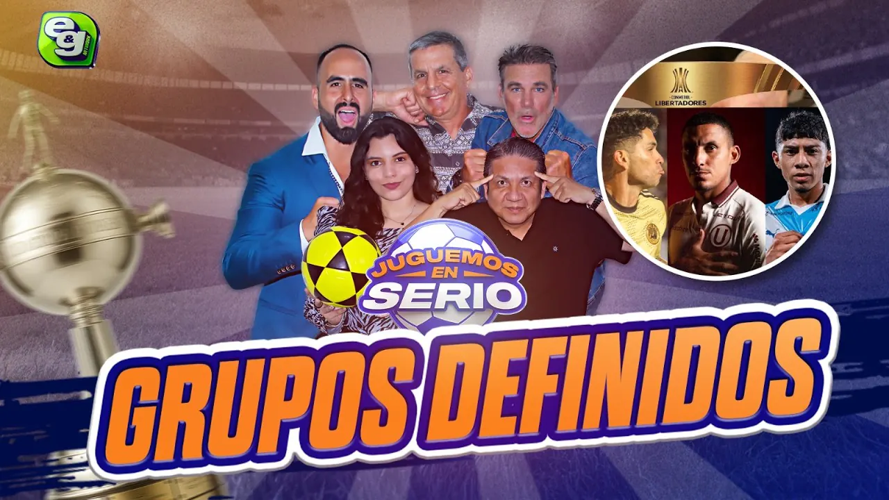 Reproducir: [JES] ¡GRUPOS DEFINIDOS! ASÍ QUEDARON LOS EQUIPOS PERUANOS EN LA COPA LIBERTADORES 2026