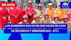 De 5 a 7 | ¡LOS BOMBEROS NOS DICEN QUE HACER EN CASO DE INCENDIOS Y EMERGENCIAS! - ATV+