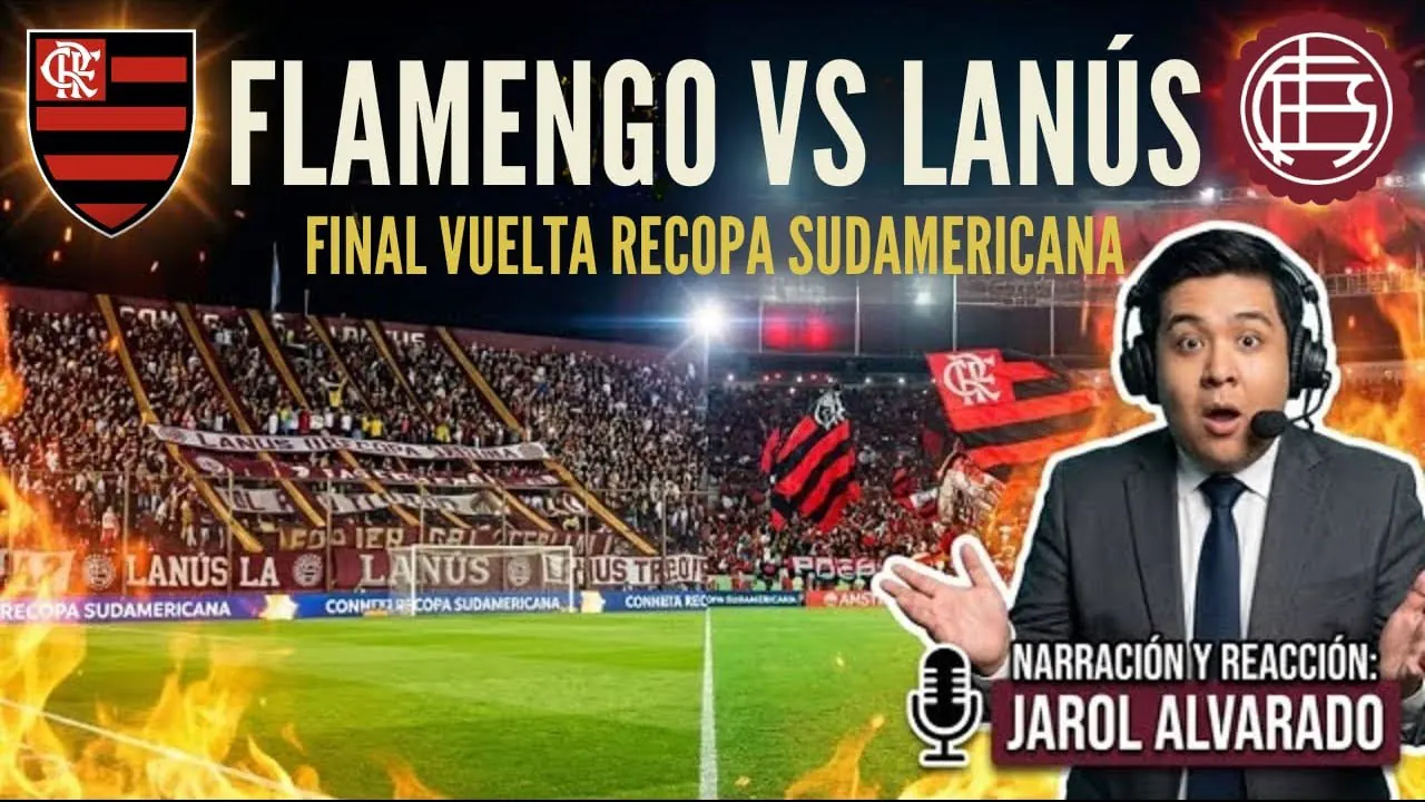 Reproducir: FLAMENGO vs LANÚS EN VIVO 🔴 Vuelta Recopa Sudamericana | Partido Decisivo en el Maracanã