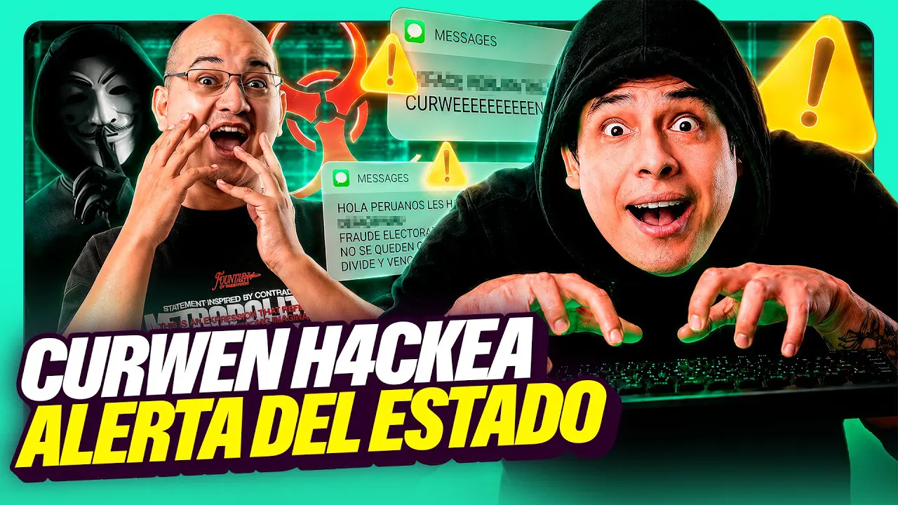 Reproducir: ¿CURWEN H4CKEO EL SISTEMA DE ALERTAS DEL ESTADO? | LA SOMBRA RAMOS PARCHA A PELAO | HABLA GOOD