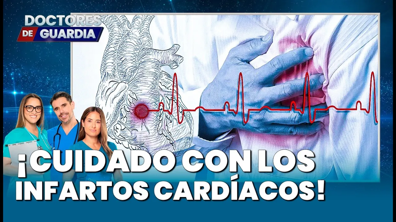 Reproducir: 🔴 EN VIVO | ¿CÓMO RECONOCER UN INFARTO CARDÍACO? – Doctores de Guardia, 19 de marzo