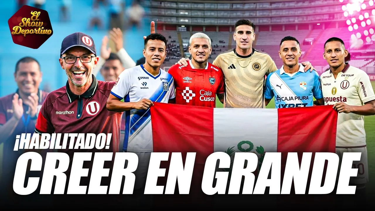 Reproducir: Camino trazado: El panorama de los peruanos; Rabanal habilitado | 👉 “El Show Deportivo” 🥇20/03/26