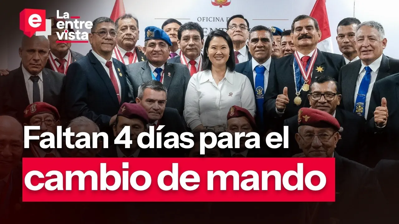 Reproducir: Keiko Fujimori: a cuatro días del cambio de mando | “La Entrevista” | EN VIVO 23/07/2026