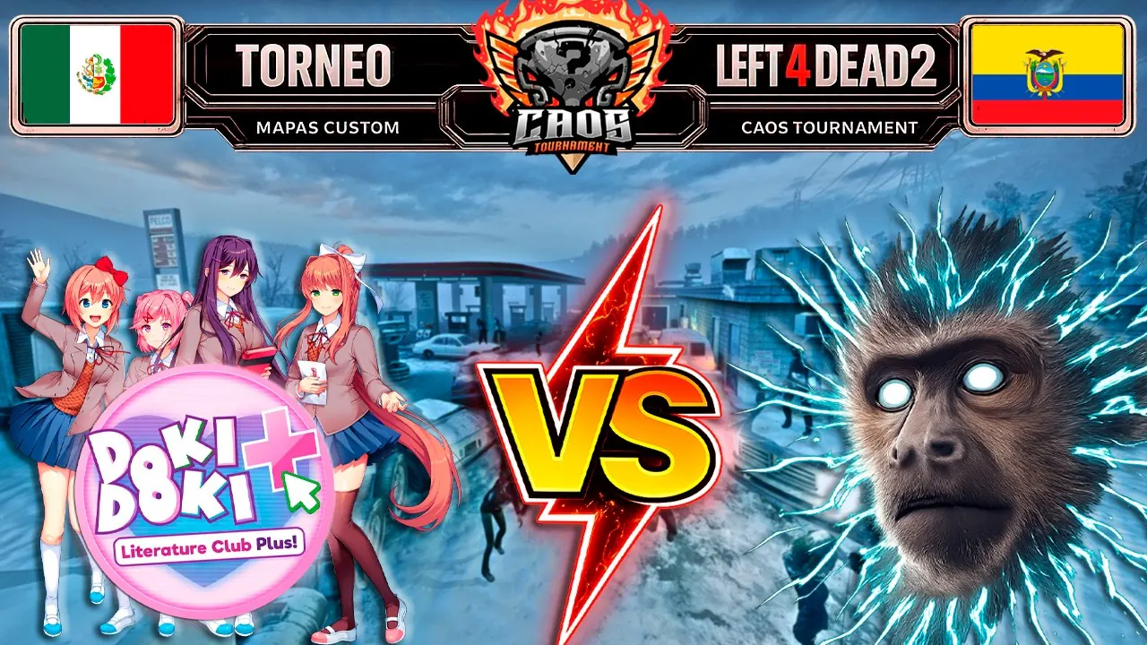 Reproducir: TORNEO INTERNACIONAL L4D2 | Doki Doki VS One Shot | MX/PE VS ECUADOR | RONDA 1 |