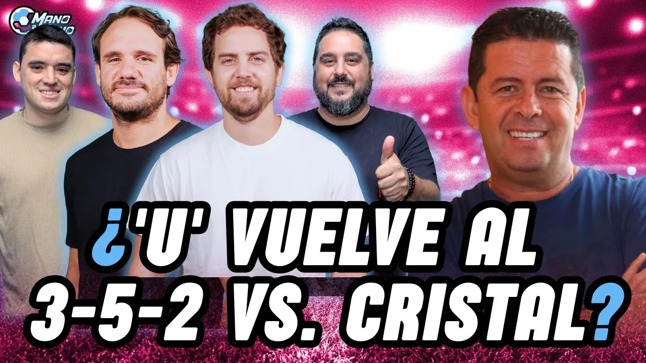 Reproducir: ¡CÚPER DECIDE! ¿CÓMO JUGARÁ LA 'U' ANTE CRISTAL? | ¡'PUCHUNGO' NOS ACOMPAÑA EN EL ANIVERSARIO CREMA!