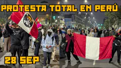 PROTESTA EN LIMA 28 DE SEP - GENERACIÓN Z (EN VIVO)