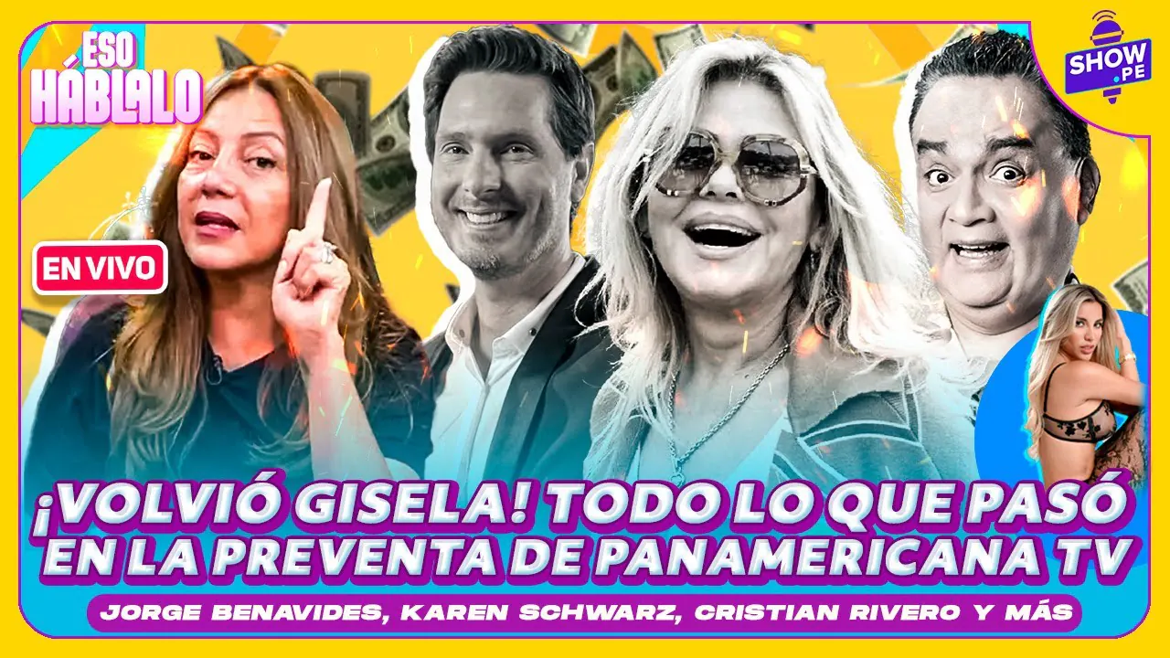Reproducir: GISELA VALCÁRCEL VOLVIÓ A LA TV: JB, CRISTIAN, LA GRANJA VIP Y MÁS NOVEDADES 🔥 ESO HÁBLALO