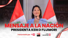 Keiko Fujimori EN VIVO brinda su primer mensaje a la nación como presidenta del Perú | TVPerú