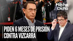 Evalúan PRISIÓN PREVENTIVA contra MARTÍN VIZCARRA | Del Hecho Al Dicho con Jaime Chincha