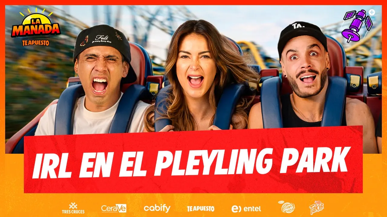 Reproducir: IRL: JUGANDO CON LA MANADA EN EL PLEYLING PARK | #LAMANADA CON GERARDO, LAURA Y MARIO