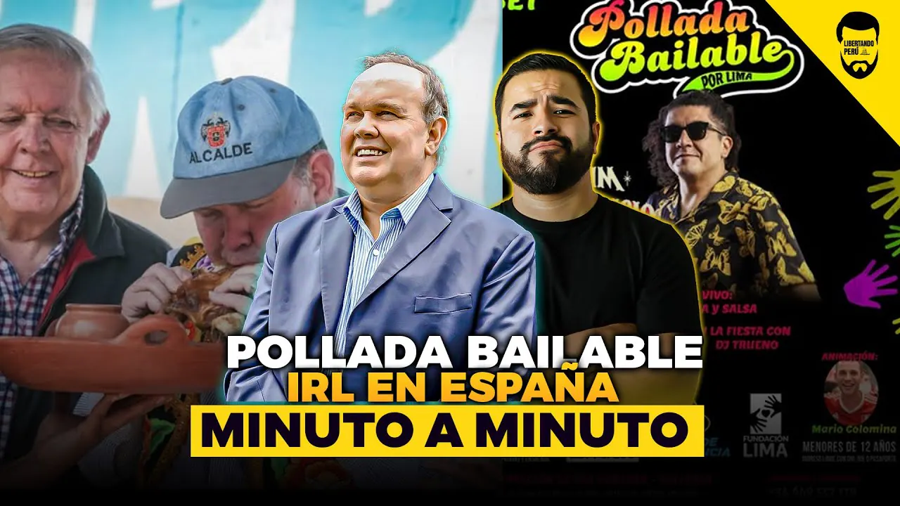Reproducir: IRL en Pollada en Madrid - España 🇪🇸 con Porky y El Profe