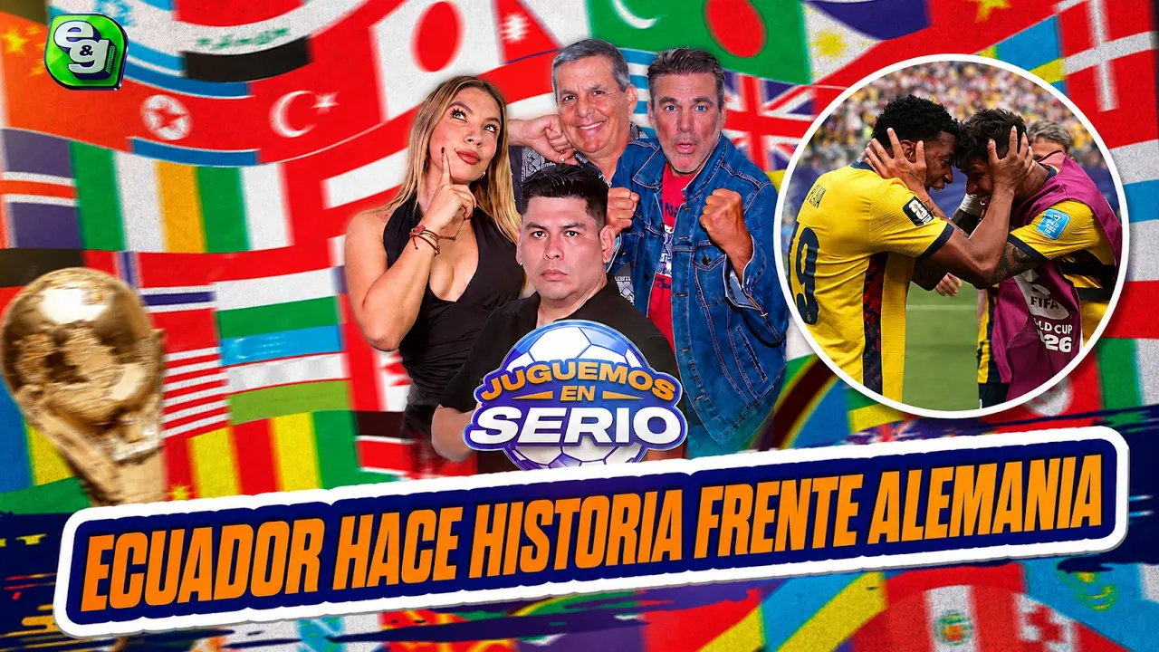 Reproducir: [JES] HAZAÑA ECUATORIANA SOBRE ALEMANIA 🔥