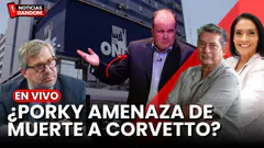 ¿PORKY AMENAZA DE MUERTE A CORVETTO? - NOTICIAS RANDOM