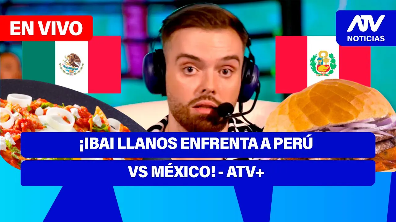 Reproducir: De 5 a 7 🎧✨ | ¡IBAI LLANOS ENFRENTA A PERÚ VS MÉXICO! - ATV+