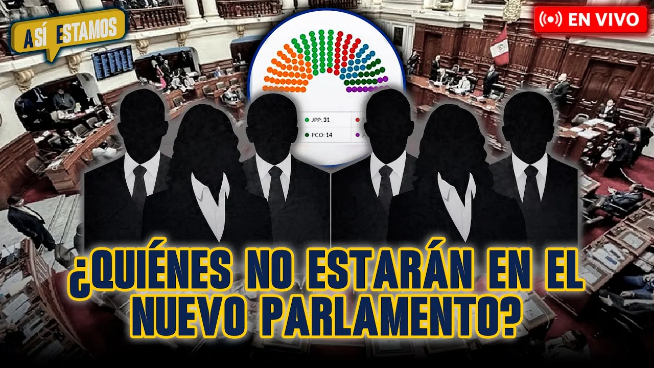 Reproducir: 🚨#ENVIVO | MÁS DEL 70% DE CONGRESISTAS ACTUALES NO FUERON REELEGIDOS #ASÍESTAMOS