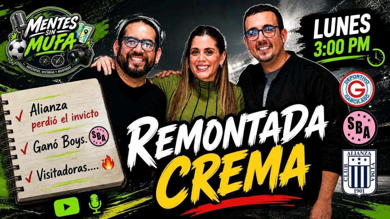 Reproducir: [MSM]  REMONTADA CREMA Y SE ACABÓ EL INVICTO DE ALIANZA 😱