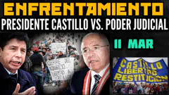 URGENTE: PRESIDENTE CASTILLO FRENTE A JUEZ CÉSAR SAN MARTÍN EXIGE LLEVAR PROCESO EN LIBERTAD -11 MAR